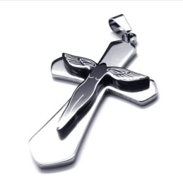 Pendentif Croix En Titane De Nouveau Style