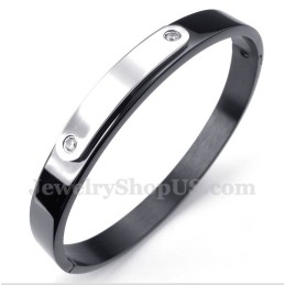 Bracelet Homme En Titane Noir