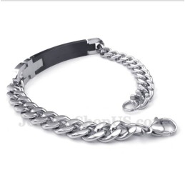 Bracelet Couple Homme Titane Diamant