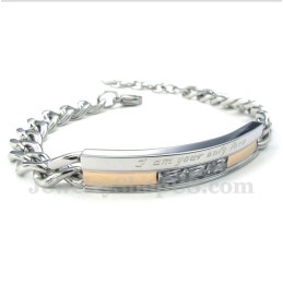 Bracelet Couple En Cristal De Titane Pour Femme