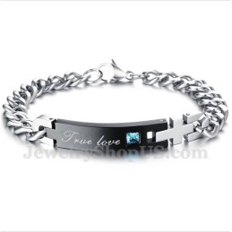 Bracelet Couple En Titane Pour Homme