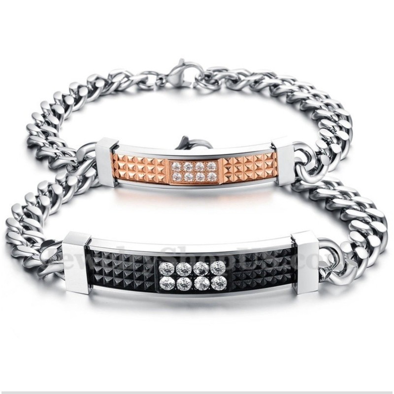 Bracelet Couple En Titane Pour Homme Bracelet Couple En Titane Pour Homme