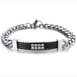 Bracelet Couple En Titane Pour Homme