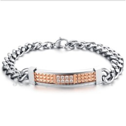 Bracelet Couple En Titane Pour Homme