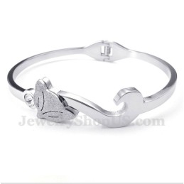 Bracelet Renard En Titane Pour Homme