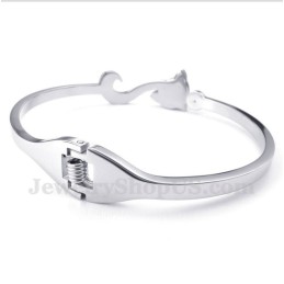 Bracelet Renard En Titane Pour Homme