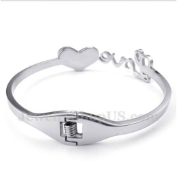 Bracelet Love En Titane Pour Homme