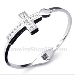 Bracelet Croix En Titane Pour Homme
