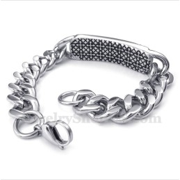 Bracelet En Titane Moulé Pour Homme