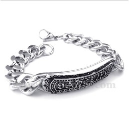 Bracelet En Titane Moulé Pour Homme
