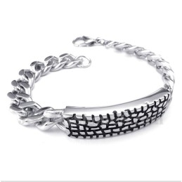 Bracelet En Titane Moulé Pour Homme