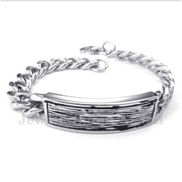 Bracelet En Titane Moulé Pour Homme