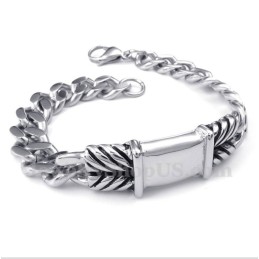 Bracelet En Titane Moulé Pour Homme