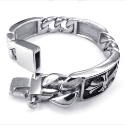Bracelet En Titane Moulé Pour Homme