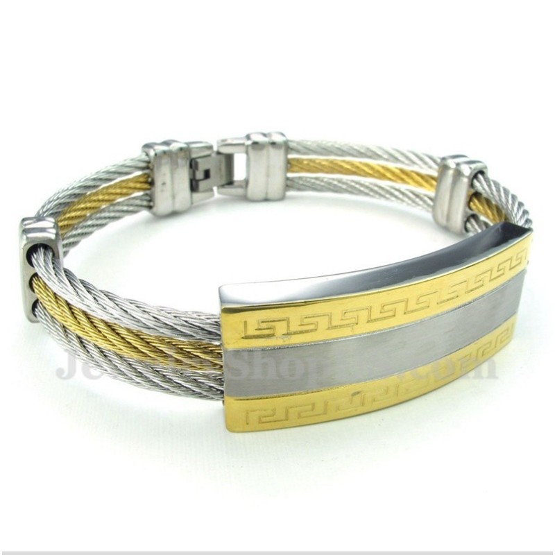 Bracelet Câble En Titane Pour Homme Bracelet Câble En Titane Pour Homme