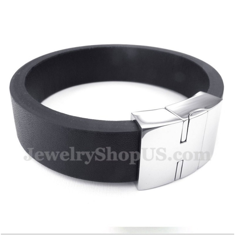 Bracelet Magnétique En Cuir Pour Homme Bracelet Magnétique En Cuir Pour Homme