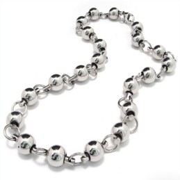 Collier De Perles En Titane De 20,1 Pouces 8075