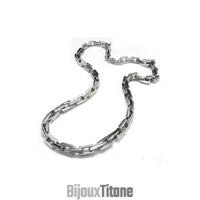 Collier À Chaîne En Titane Slubby De 20,1 Pouces 8076 Collier À Chaîne En Titane Slubby De 20,1 Pouces 8076