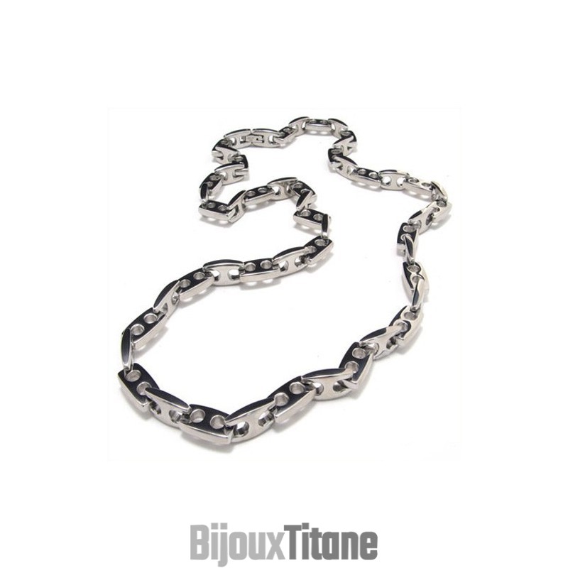 Collier Chaîne D'Ancre En Titane De 20,1 Pouces 8083 Collier Chaîne D'Ancre En Titane De 20,1 Pouces 8083