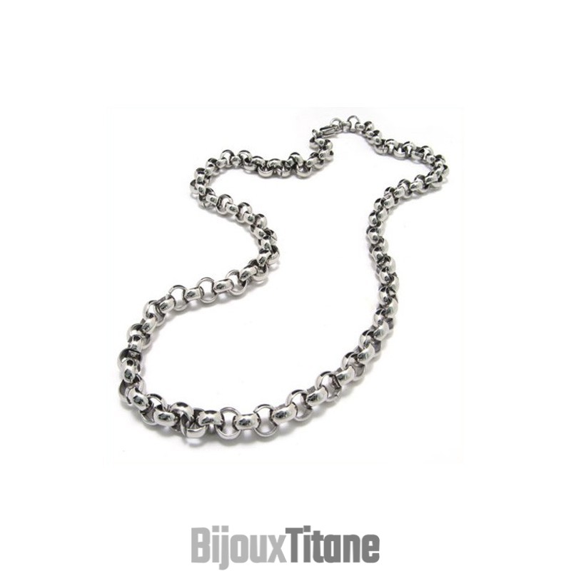 Collier Avec Anneau En Titane De 20,1 Pouces 8085 Collier Avec Anneau En Titane De 20,1 Pouces 8085