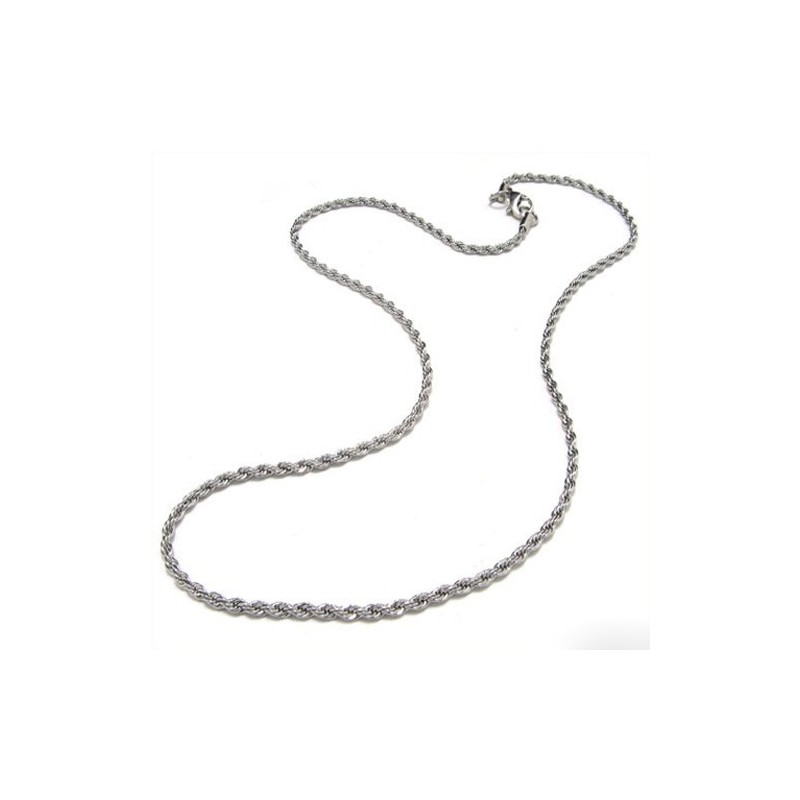 Collier Chaîne En Titane À Vagues Délicates De 20,1 Pouces Collier Chaîne En Titane À Vagues Délicates De 20,1 Pouces