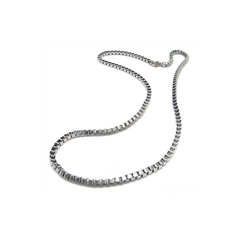 Collier Serré En Argent Titane De 20,1 Pouces 8092 Collier Serré En Argent Titane De 20,1 Pouces 8092