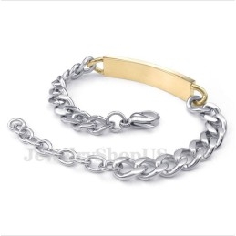 Bracelet Homme En Titane Avec Chiffres Romains Et Diamants