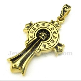 Pendentif Croix En Titane Pour Homme Avec Chaîne Gratuite