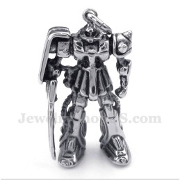 Pendentif Robot En Titane Pour Homme Avec Chaîne Offerte