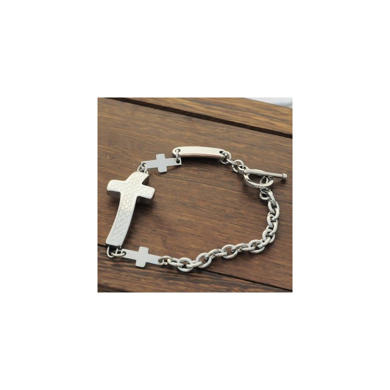Bracelets Croisés En Titane Pour Hommes Bracelets Croisés En Titane Pour Hommes