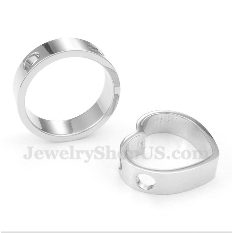 Pendentif Couple En Titane En Forme De Cœur Avec Chaîne Gratuite (Une Paire)