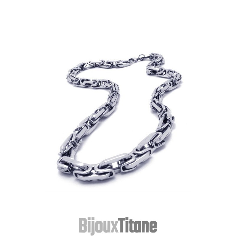 Collier Délicat En Argent Titane De 54 Cm Collier Délicat En Argent Titane De 54 Cm