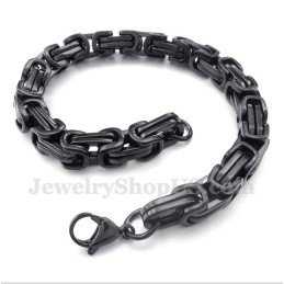 Bracelet Homme En Titane Noir