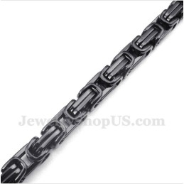 Bracelet Homme En Titane Noir