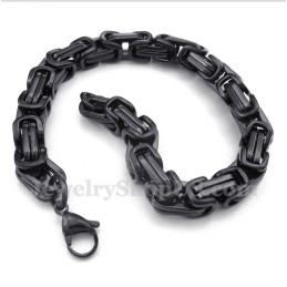 Bracelet Homme En Titane Noir