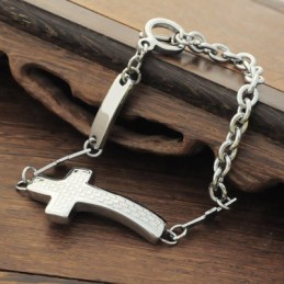 Bracelets Croisés En Titane Pour Hommes