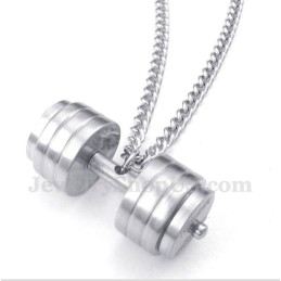 Pendentif En Titane Pour Homme Avec Chaîne Gratuite