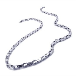 Collier Fin En Argent Et Titane De 20,5 Pouces