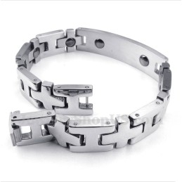Bracelet Magnétique En Titane Pour Homme