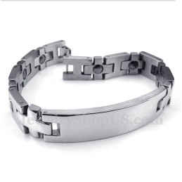 Bracelet Magnétique En Titane Pour Homme