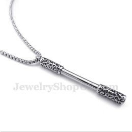 Pendentif En Titane Pour Homme Avec Chaîne Gratuite