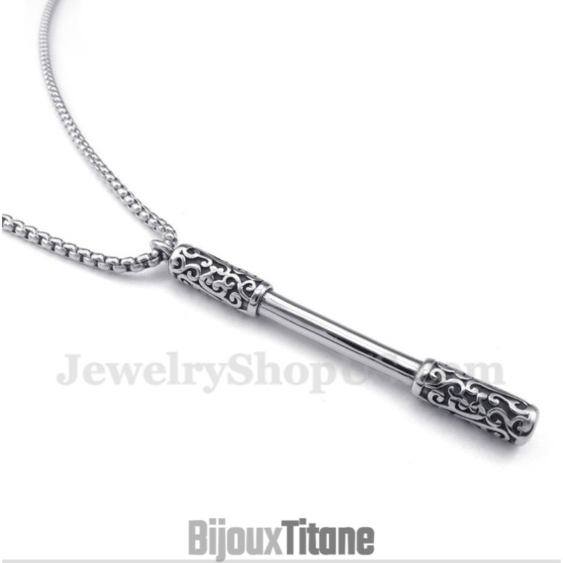 Pendentif En Titane Pour Homme Avec Chaîne Gratuite Pendentif En Titane Pour Homme Avec Chaîne Gratuite