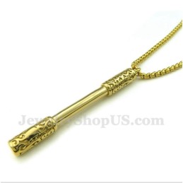 Pendentif En Titane Pour Homme Avec Chaîne Gratuite