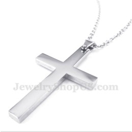 Pendentif Croix En Titane Pour Homme Avec Chaîne Gratuite