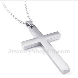 Pendentif Croix En Titane Pour Homme Avec Chaîne Gratuite