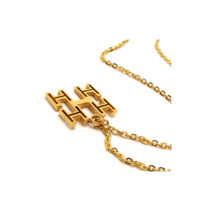 Collier En Titane Doré De 15,7 Pouces Collier En Titane Doré De 15,7 Pouces