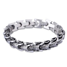 Bracelet Chaîne En Titane Pour Homme