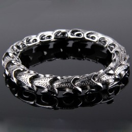 Bracelet Chaîne En Titane Pour Homme