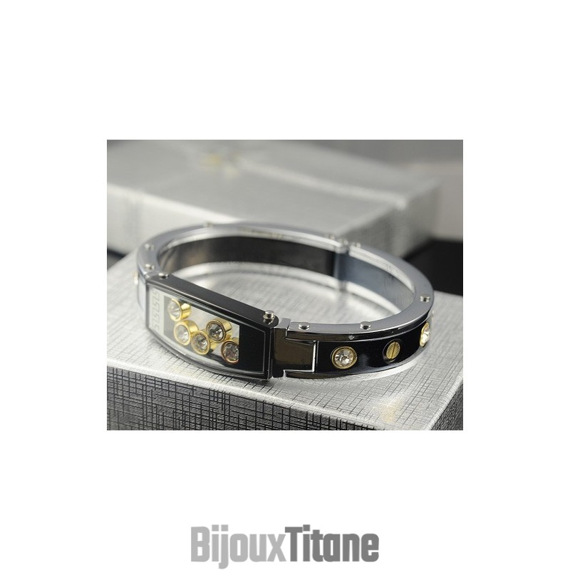 Bracelets En Titane Et Diamant Pour Hommes Bracelets En Titane Et Diamant Pour Hommes