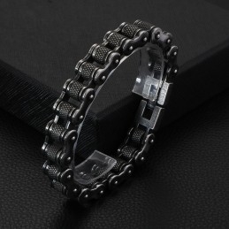 Bracelet Chaîne De Vélo En Titane Pour Homme